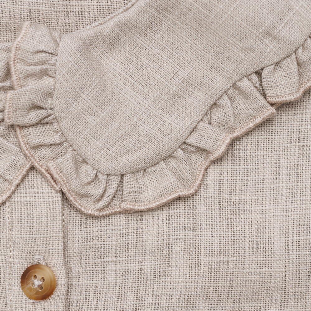 Luikje Blouse | Soft Taupe