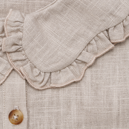 Luikje Blouse | Soft Taupe