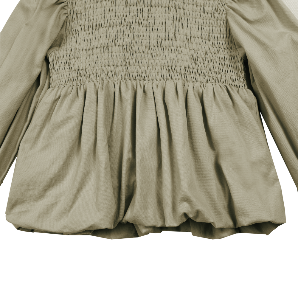 Madelief Top | Dusty Green