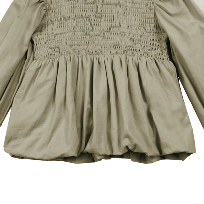 Madelief Top | Dusty Green