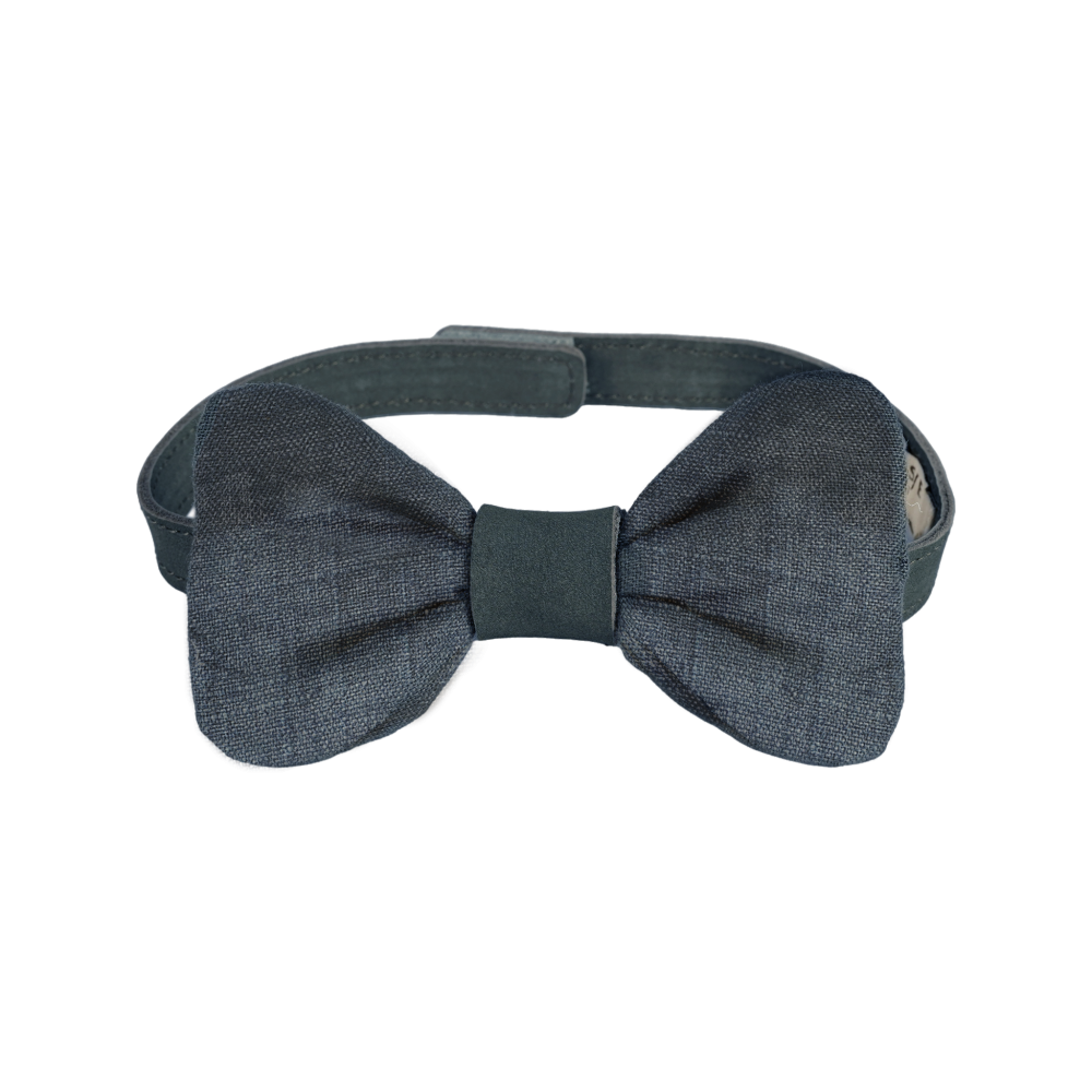 Murro Bow Tie | Steel Blue Melange