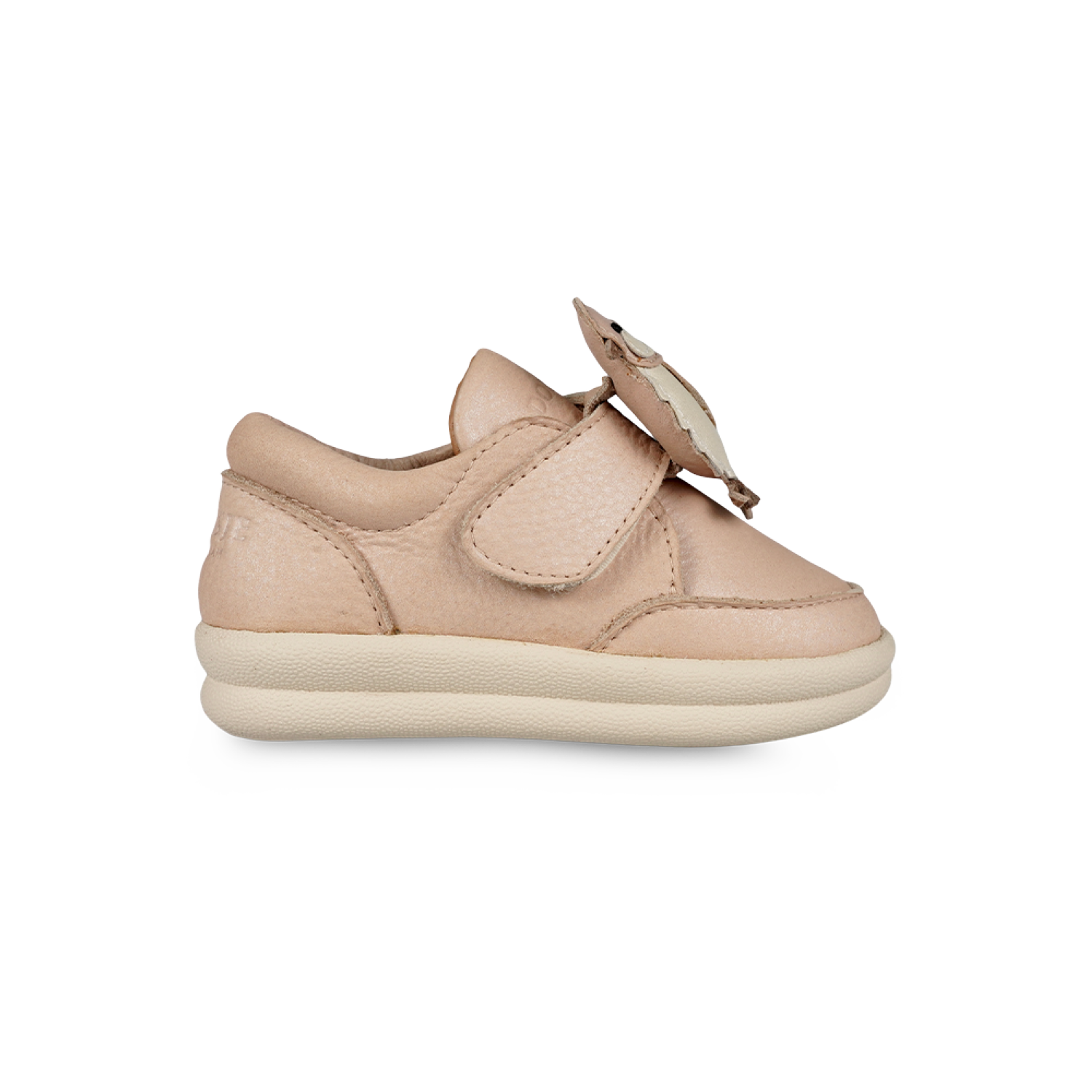 Nellu Sneakers | Pink Chickadee | Powder Metallic Nubuck