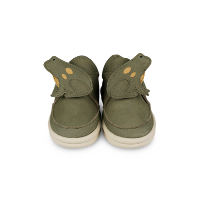 Nellu Sneakers | Frog | Stone Nubuck