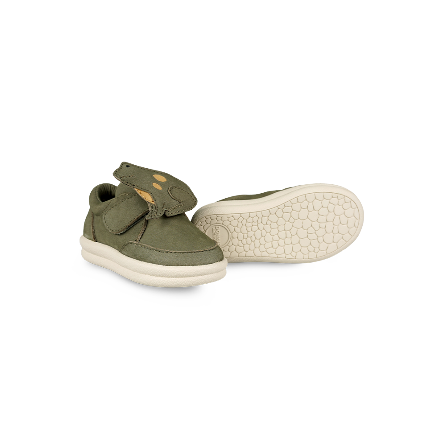 Nellu Sneakers | Frog | Stone Nubuck