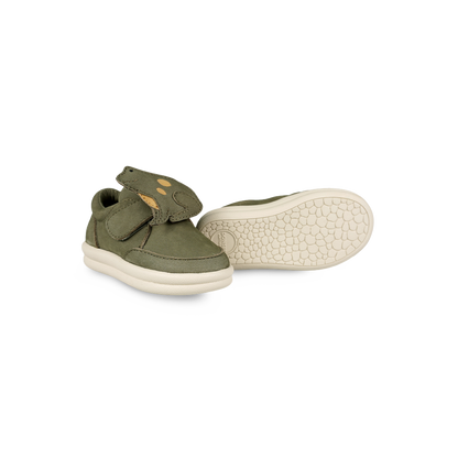 Nellu Sneakers | Frog | Stone Nubuck