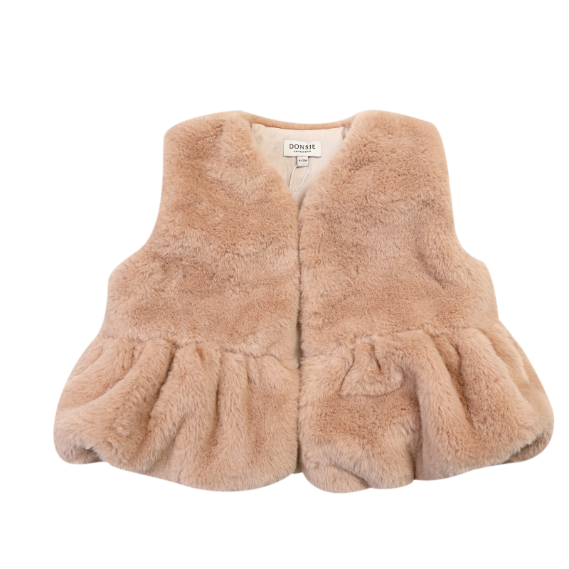 Nilila Gilet | Cloudy Rose Teddy