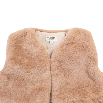 Nilila Gilet | Cloudy Rose Teddy