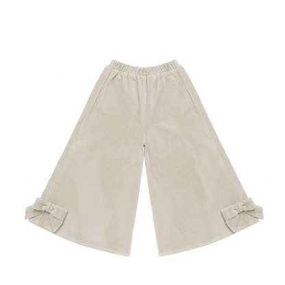 Nolien Trousers | Bows | Oyster Grey