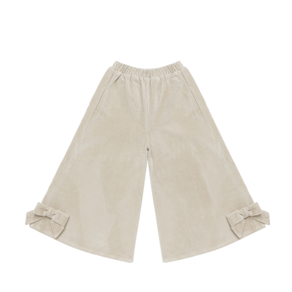 Nolien Trousers | Bows | Oyster Grey