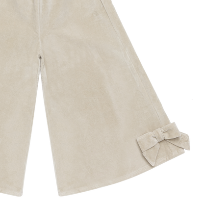 Nolien Trousers | Bows | Oyster Grey