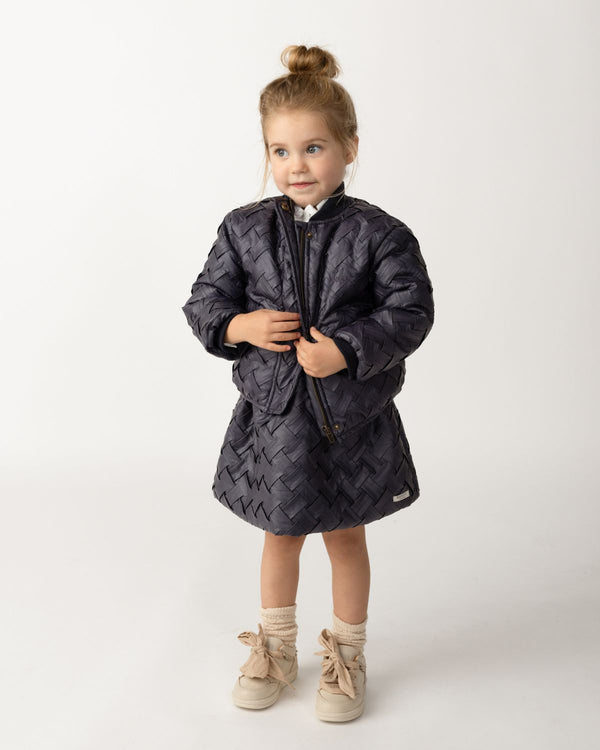 Camielle Skirt | Blue Marine Braided