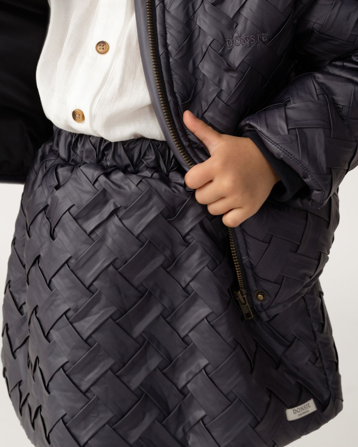 Camielle Skirt | Blue Marine Braided