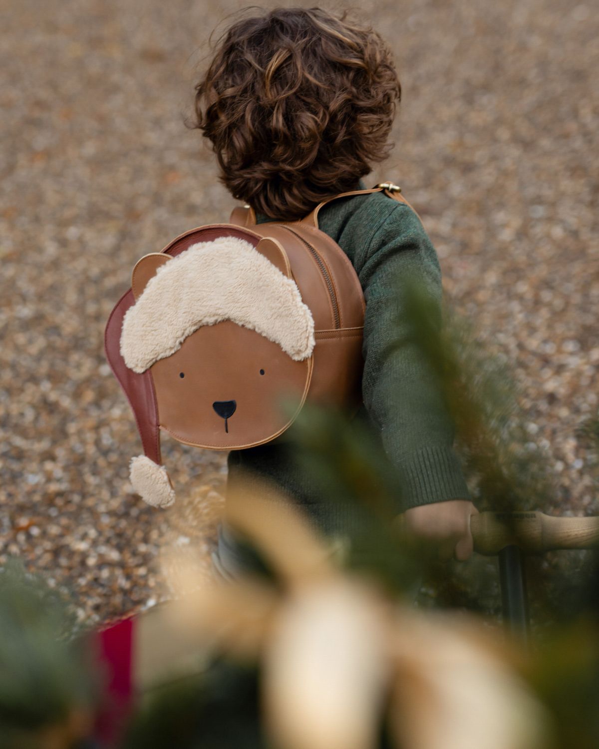 Fuji Diaper Bag | Koala | Nutmeg Leather – Donsje Amsterdam