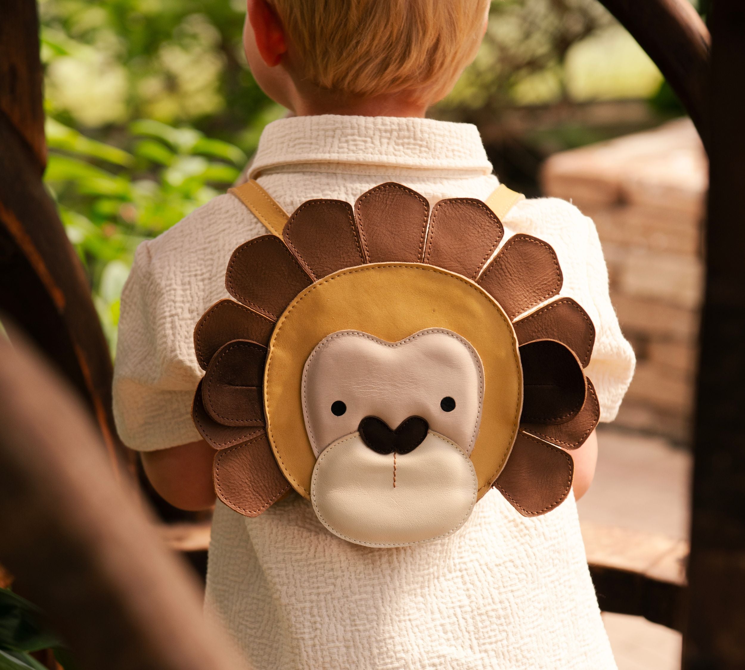 Josy Exclusive Hairclip | Mouse | Praline Leather – Donsje Amsterdam