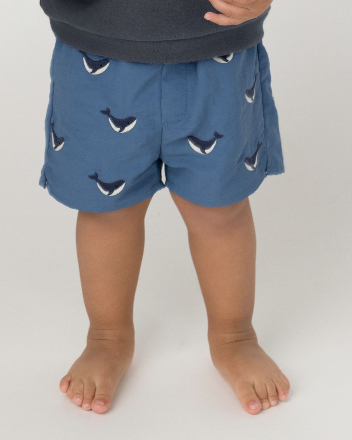 Wangu Swim Shorts | Whales | Royal Blue