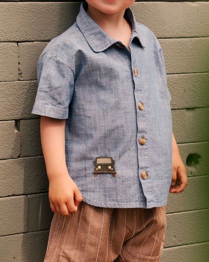 Ludon Shirt | Jeep | Sky Blue
