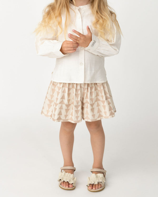 Joysa Shorts | Soft Sand - Rose Triangular