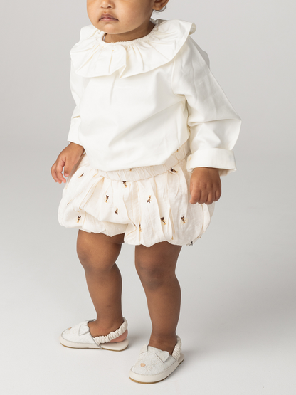 Chloe Bodysuit | Buttercream