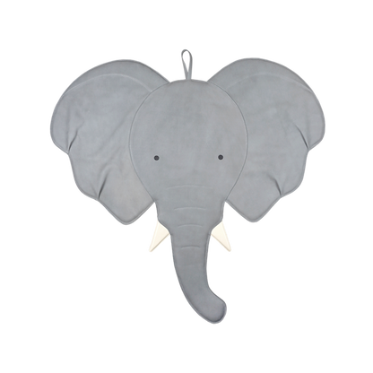 Guno Ornament Medium | Elephant | Grey Nubuck