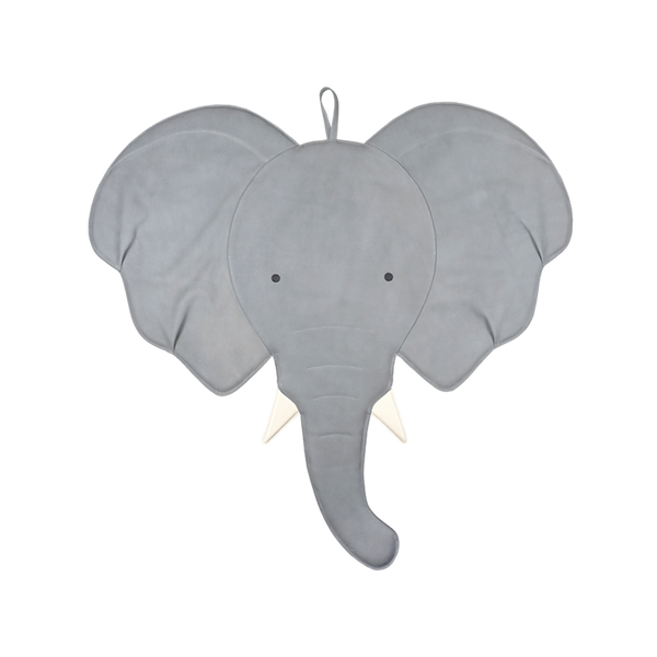Guno Ornament Medium | Elephant | Grey Nubuck