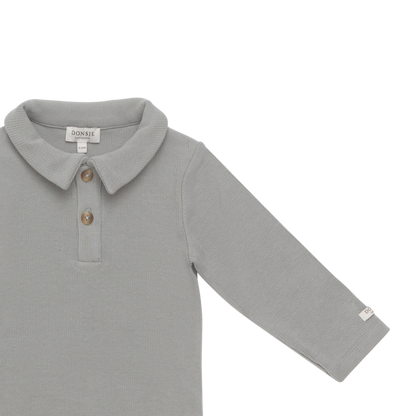 Paulo Bodysuit | Lava Grey
