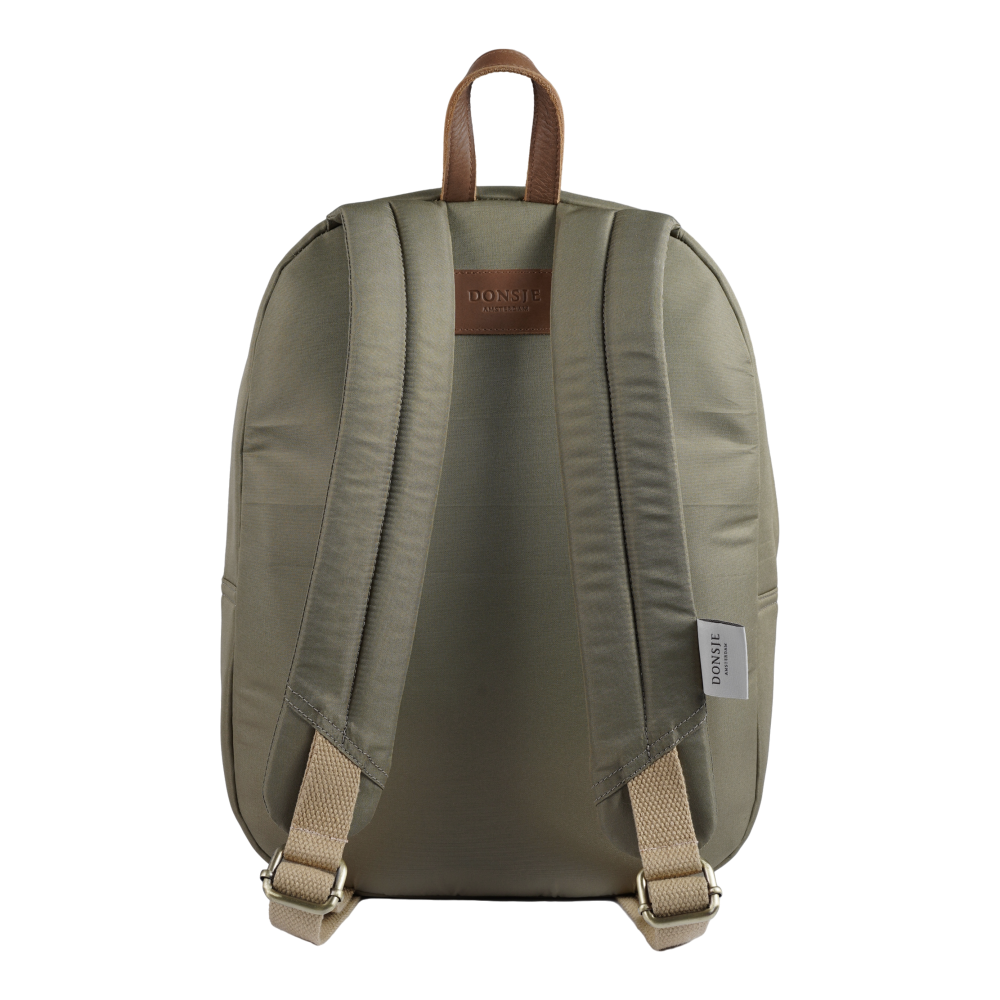 Pibbe Schoolbag | Bear | Moss Green