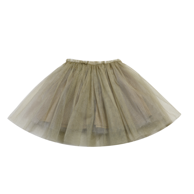 Pien Skirt | Dusty Green Metallic