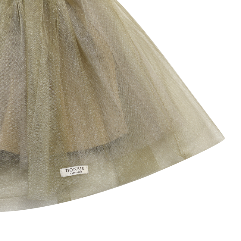 Pien Skirt | Dusty Green Metallic