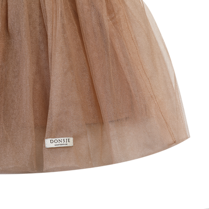 Pien Skirt | Rose Mocha Metallic