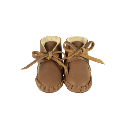 Pina Classic Booties | Cognac Classic Leather