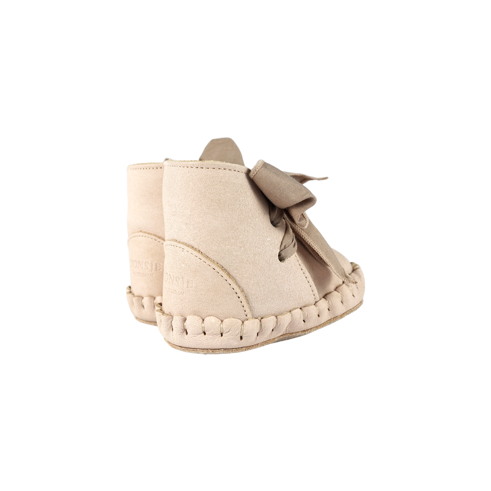 Pina Organza Booties | Powder Nubuck