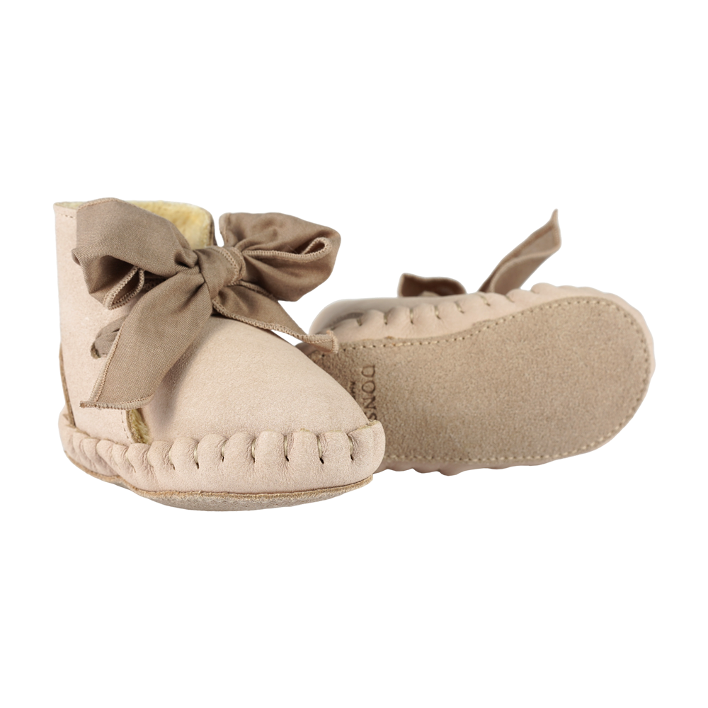 Pina Organza Booties | Powder Nubuck