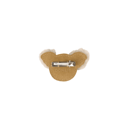Pouty Clip | Fluffy Koala | Sand Suede