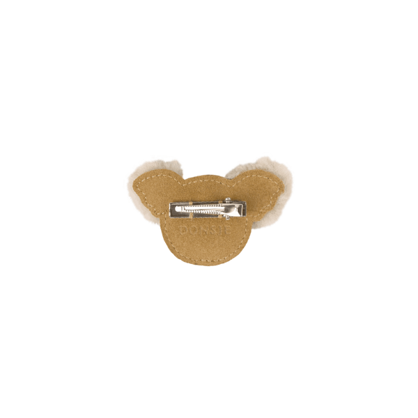 Pouty Clip | Fluffy Koala | Sand Suede