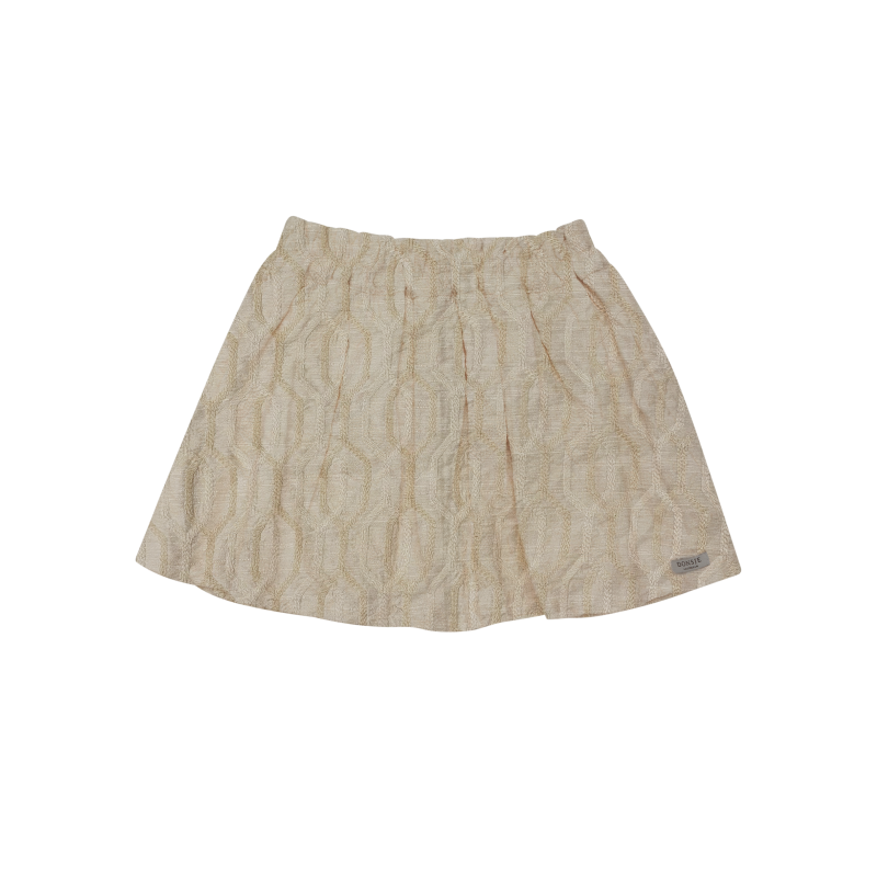 Raylen Skirt | Soft Taupe - Rose Chain