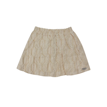 Raylen Skirt | Soft Taupe - Rose Chain