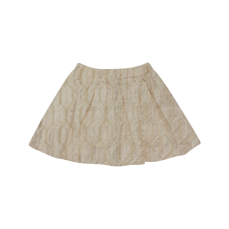 Raylen Skirt | Soft Taupe - Rose Chain