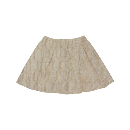 Raylen Skirt | Soft Taupe - Rose Chain