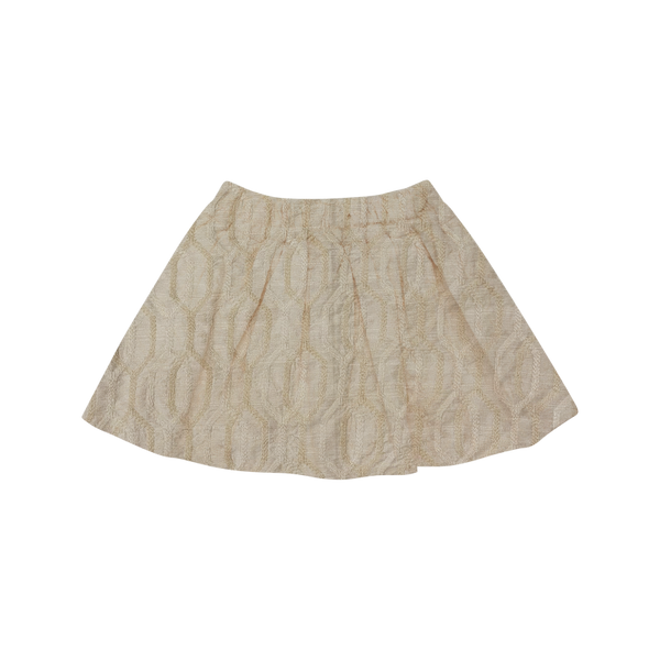 Raylen Skirt | Soft Taupe - Rose Chain