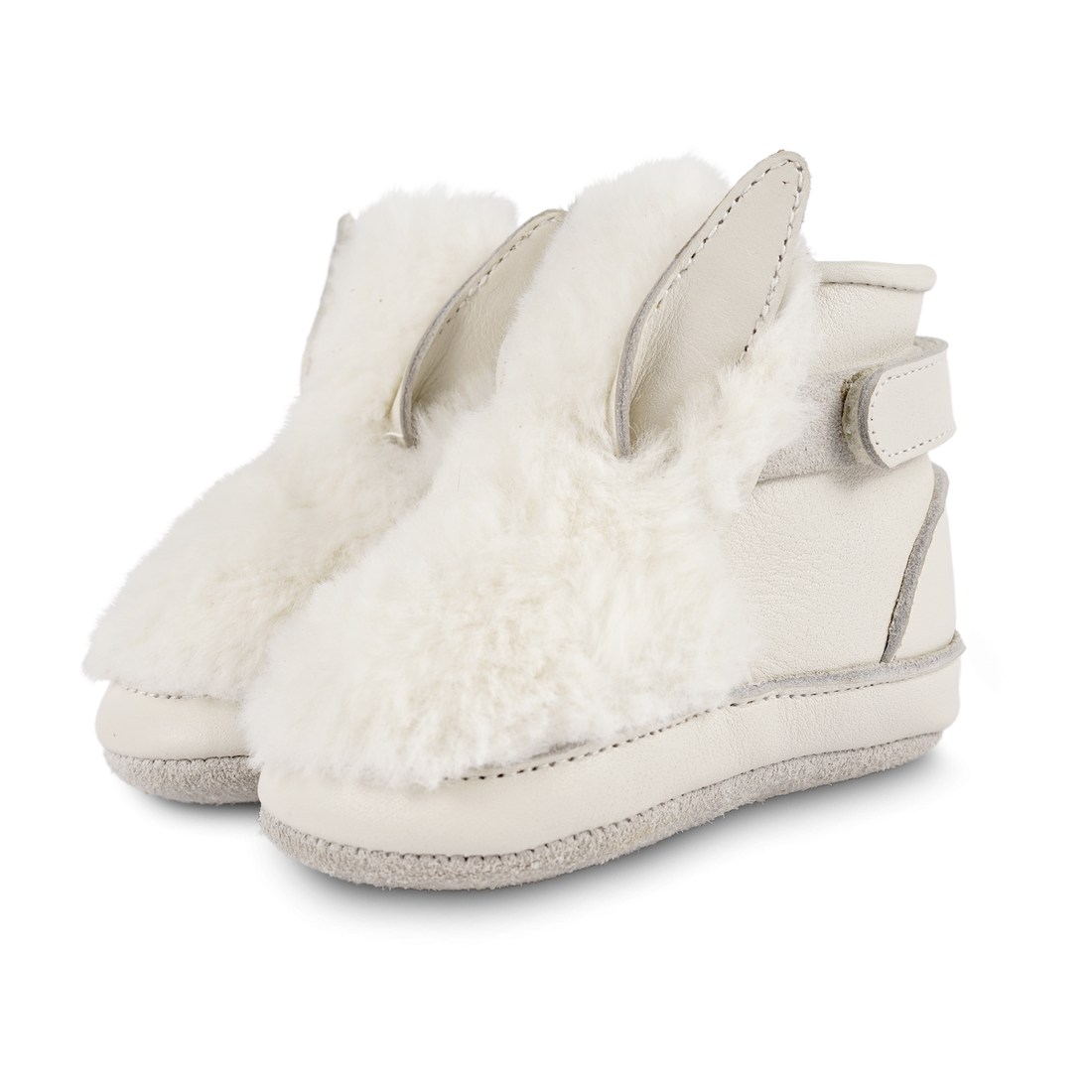 Richy Booties | Snow Rabbit | Off White Soft Faux Fur