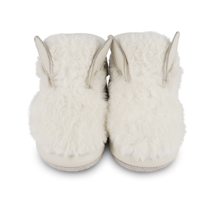 Richy Booties | Snow Rabbit | Off White Soft Faux Fur