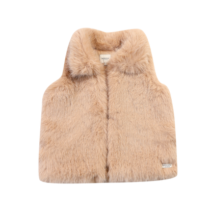 Roswita Gilet | Cloudy Rose Teddy
