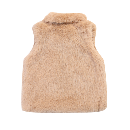 Roswita Gilet | Cloudy Rose Teddy