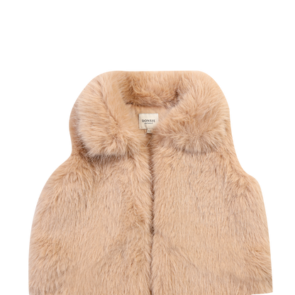 Roswita Gilet | Cloudy Rose Teddy