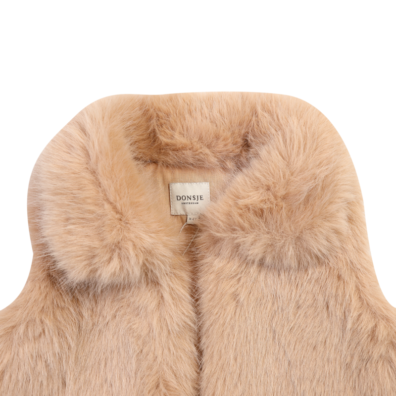 Roswita Gilet | Cloudy Rose Teddy
