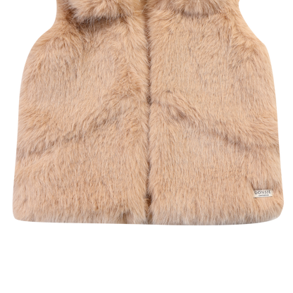 Roswita Gilet | Cloudy Rose Teddy