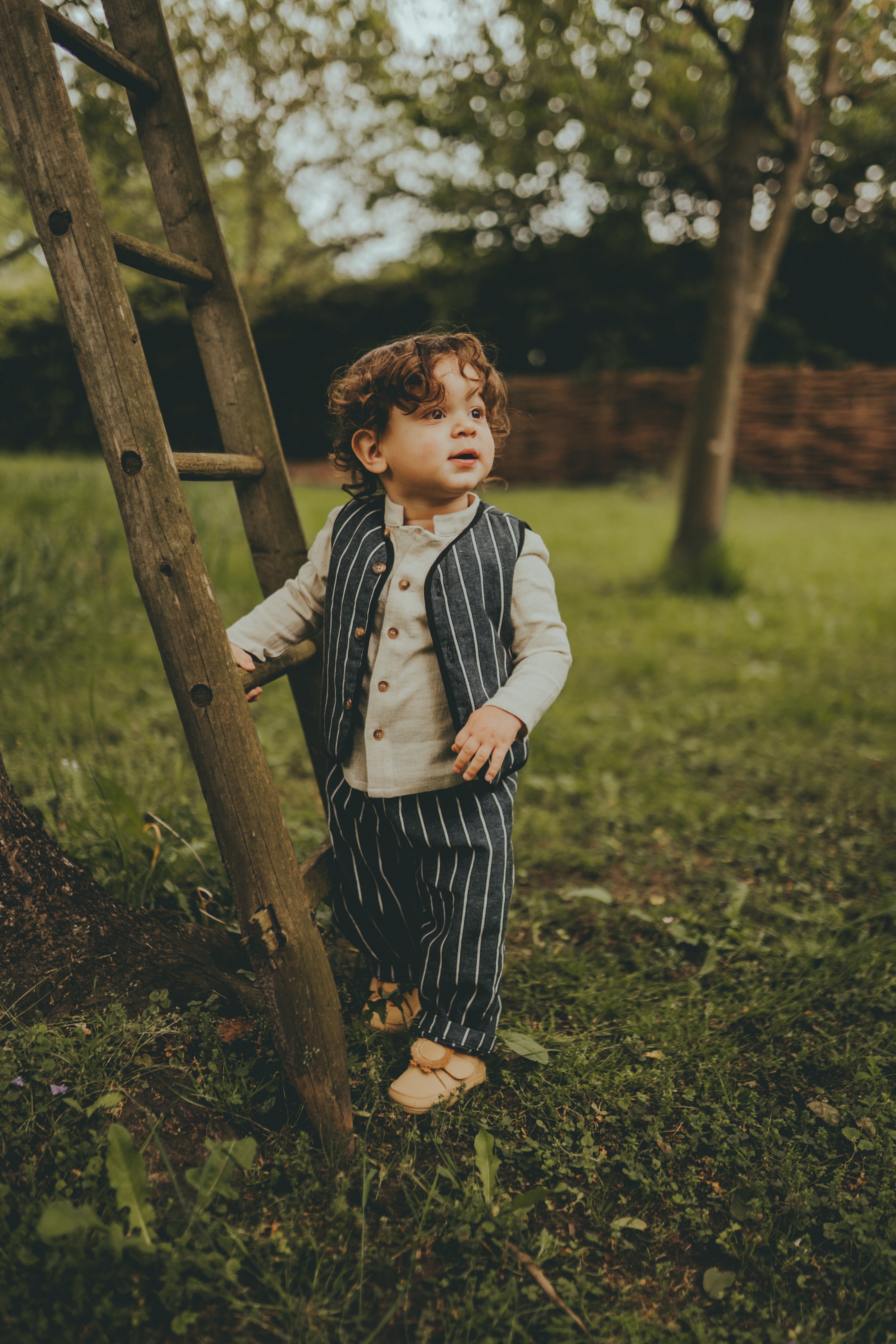 Donsje Amsterdam Baby Boys Blouse In Brown main image 1