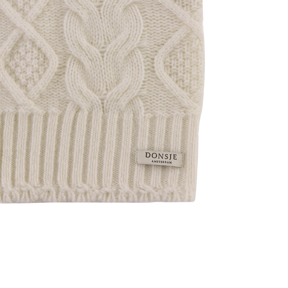 Landien Merino Wool Vest | Crispy White