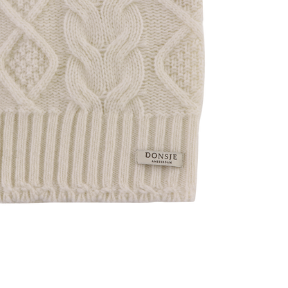 Landien Merino Wool Vest | Crispy White