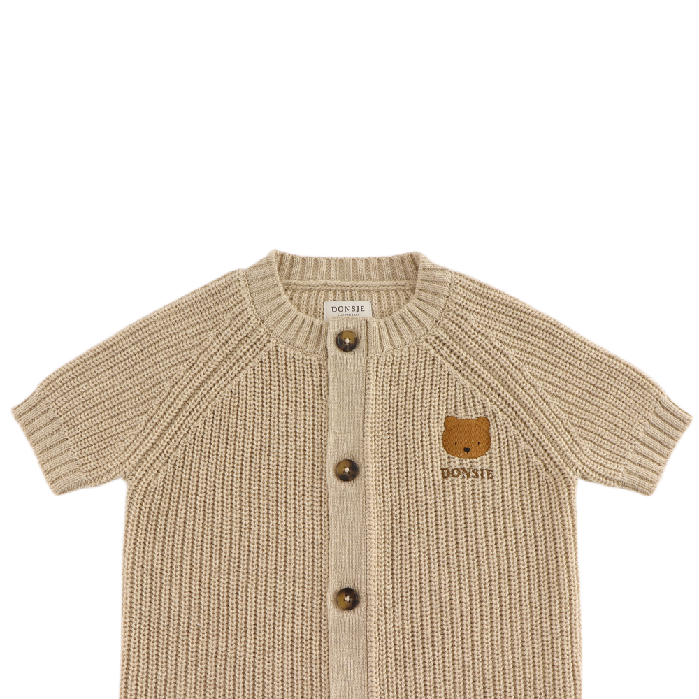 Dantje Jumpsuit | Bear | Milk Chocolate